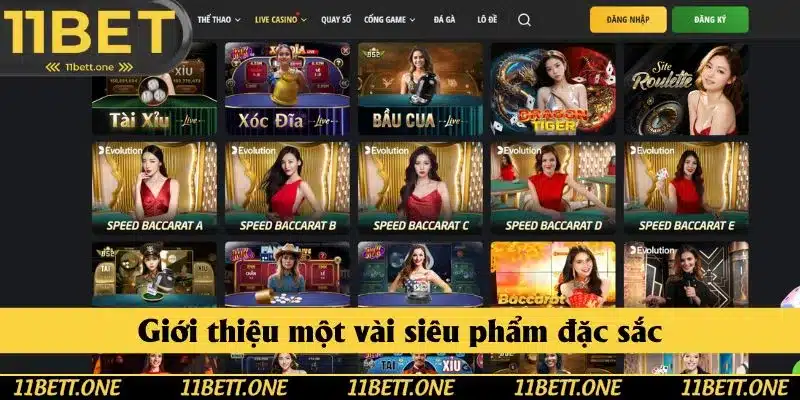 Giới thiệu một vài siêu phẩm đặc sắc Giới thiệu một vài siêu phẩm đặc sắc